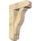 Ekena Millwork Funston Craftsman Rough Sawn Bracket w/ Offset Brace, Douglas Fir, 8"W x 24"D x 36"H BKT0806X24X36FST04RDF - alternate 1